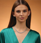 Timeless Radiance Diamond-Embellished Gold Necklace