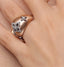 Luna Crest Diamond Dome Ring