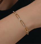 Radiance Diamond Link Bracelet