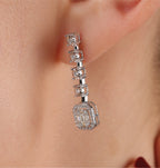 Stellar Bloom Diamond Stud Earrings