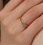 The Solara Diamond Ring